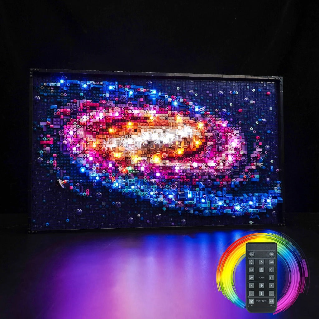 BrickBling Light Kit for LEGO Art The Milky Way Galaxy 31212 - view 2