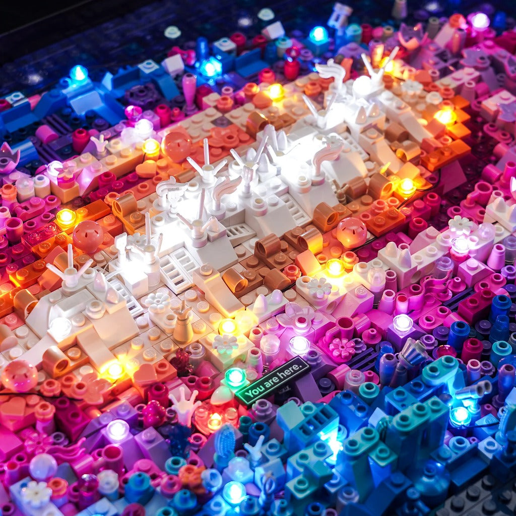 BrickBling Light Kit for LEGO Art The Milky Way Galaxy 31212 - view 8