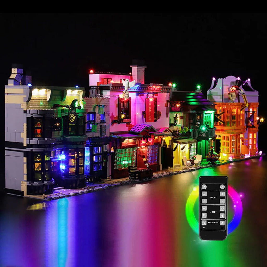 BrickBling Light Kit for LEGO Harry Potter Diagon Alley 75978 - view 2
