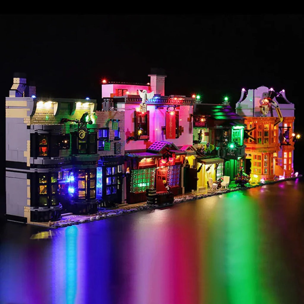 BrickBling Light Kit for LEGO Harry Potter Diagon Alley 75978