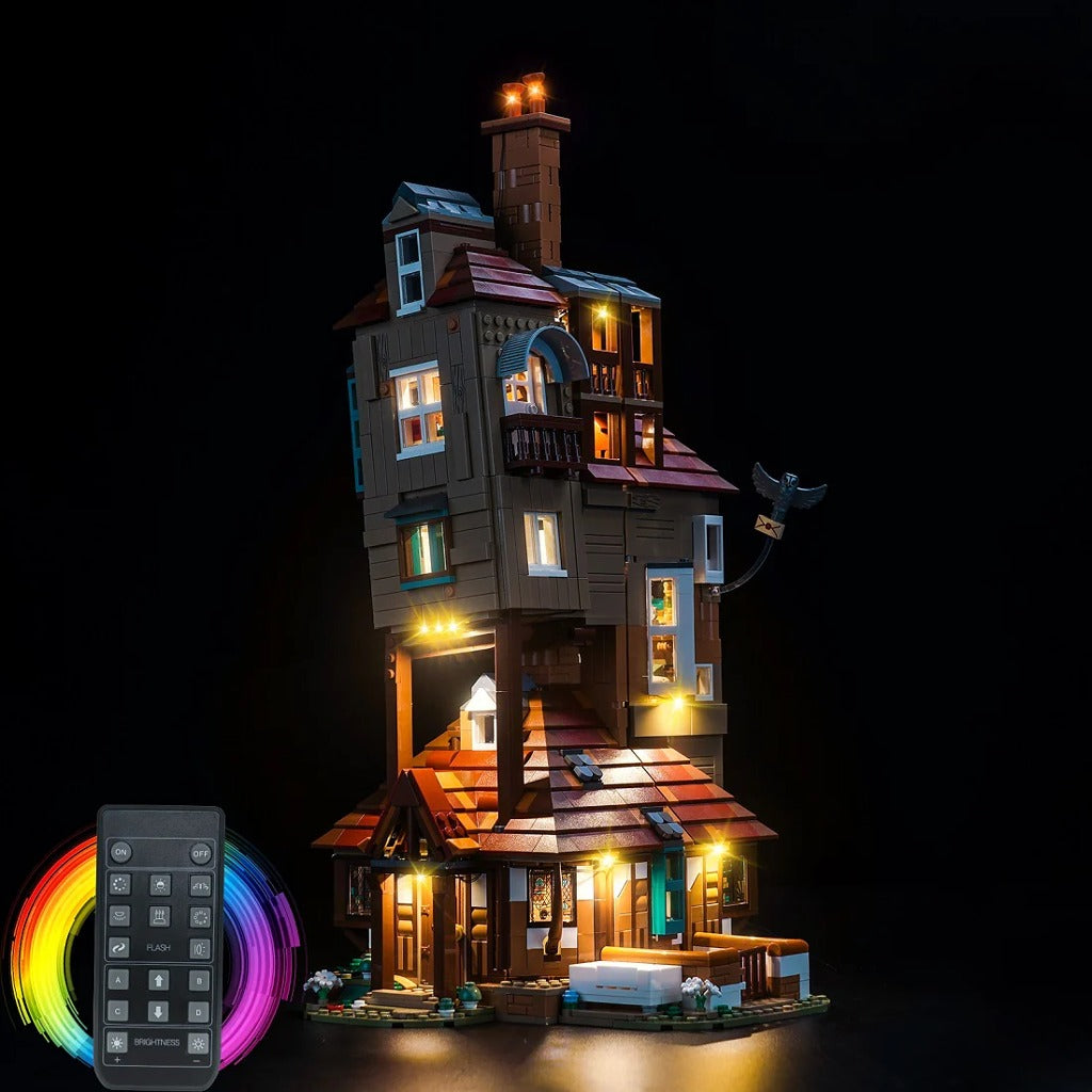 BrickBling Light Kit for LEGO Harry Potter The Burrow – Collectors' Edition 76437 - view 2