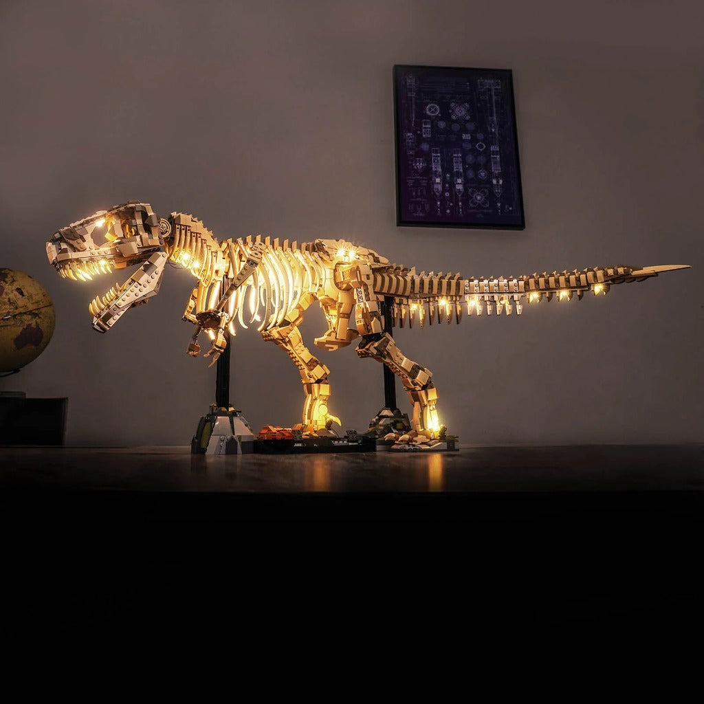 BrickBling Light Kit for LEGO Jurassic World Dinosaur Fossils: Tyrannosaurus rex 76968 - view 5
