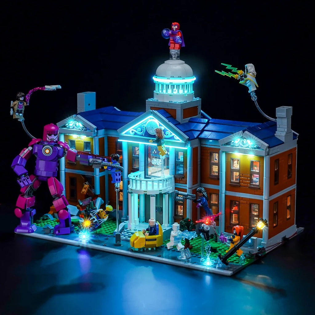 BrickBling Light Kit for LEGO Marvel X-Men: The X-Mansion 76294 Plus Version - view 4