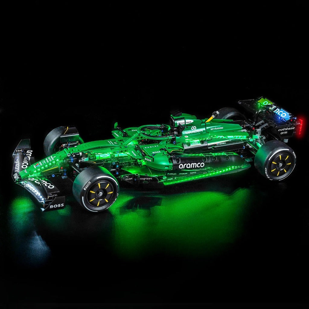 BrickBling Light Kit for LEGO Technic Aston Martin Aramco AMR25 F1 Car 42240 - view 3