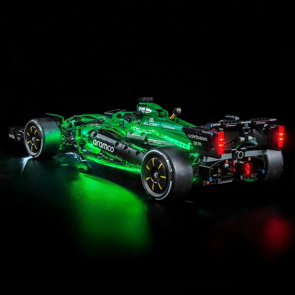 BrickBling Light Kit for LEGO Technic Aston Martin Aramco AMR25 F1 Car 42240 - view 5