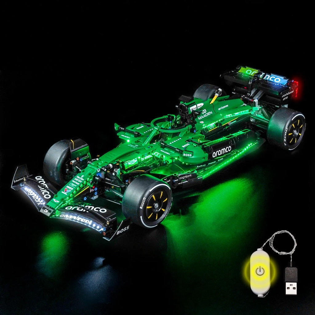 BrickBling Light Kit for LEGO Technic Aston Martin Aramco AMR25 F1 Car 42240