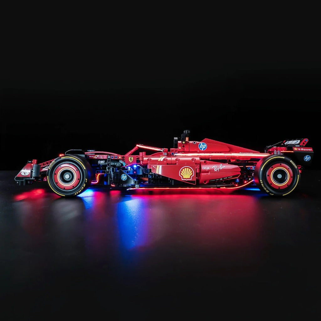 BrickBling Light Kit for LEGO Technic Ferrari SF-24 F1 Car 42207 - view 4