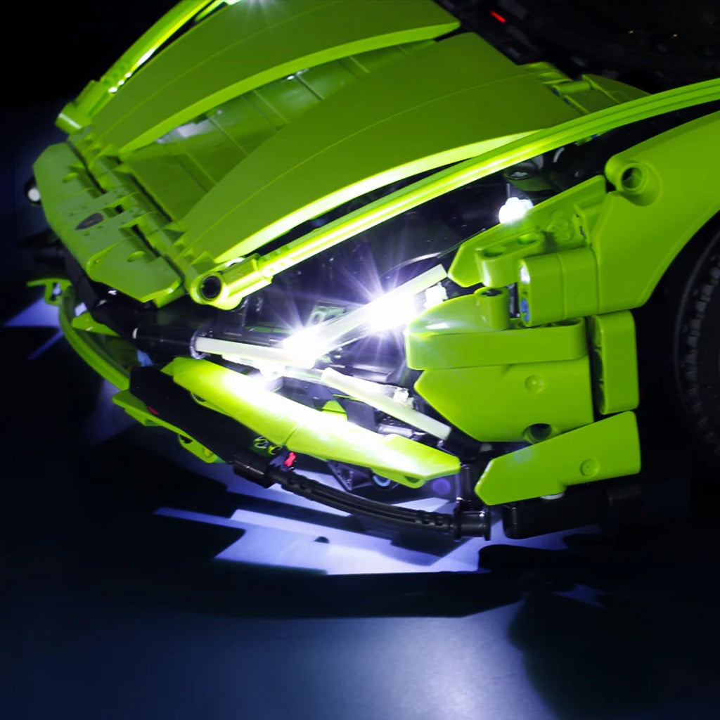 BrickBling Light Kit for LEGO Technic Lamborghini Sián FKP 37 42115 - view 6