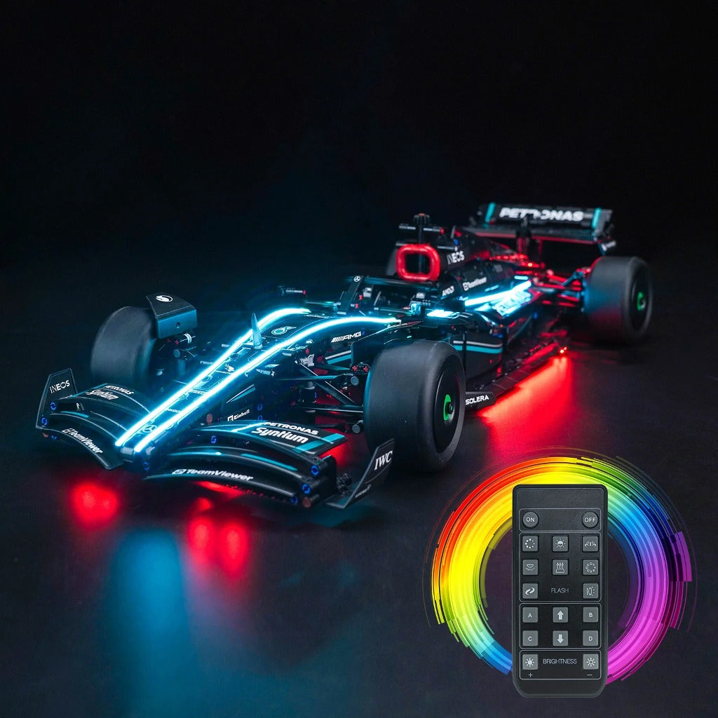 BrickBling Light Kit for LEGO Technic Mercedes-AMG F1 W14 E Performance 42171 GC Version - view 2