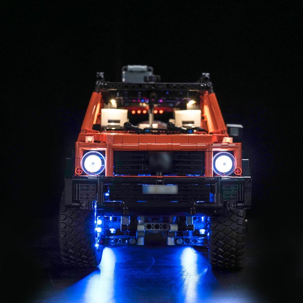 BrickBling Light Kit for LEGO Technic Mercedes-Benz G 500 PROFESSIONAL Line 42177 GC Version - view 6