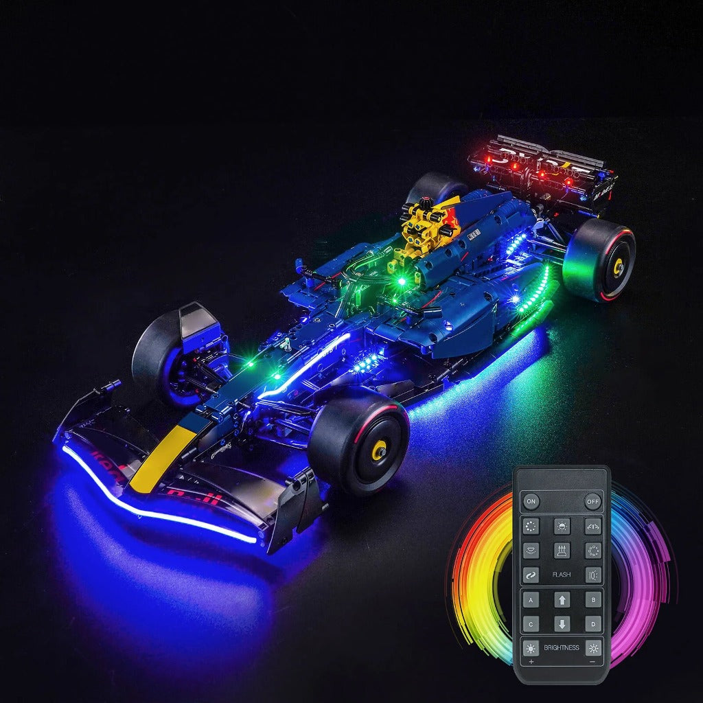 BrickBling Light Kit for LEGO Technic Oracle Red Bull Racing RB20 F1 Car 42206 - view 2