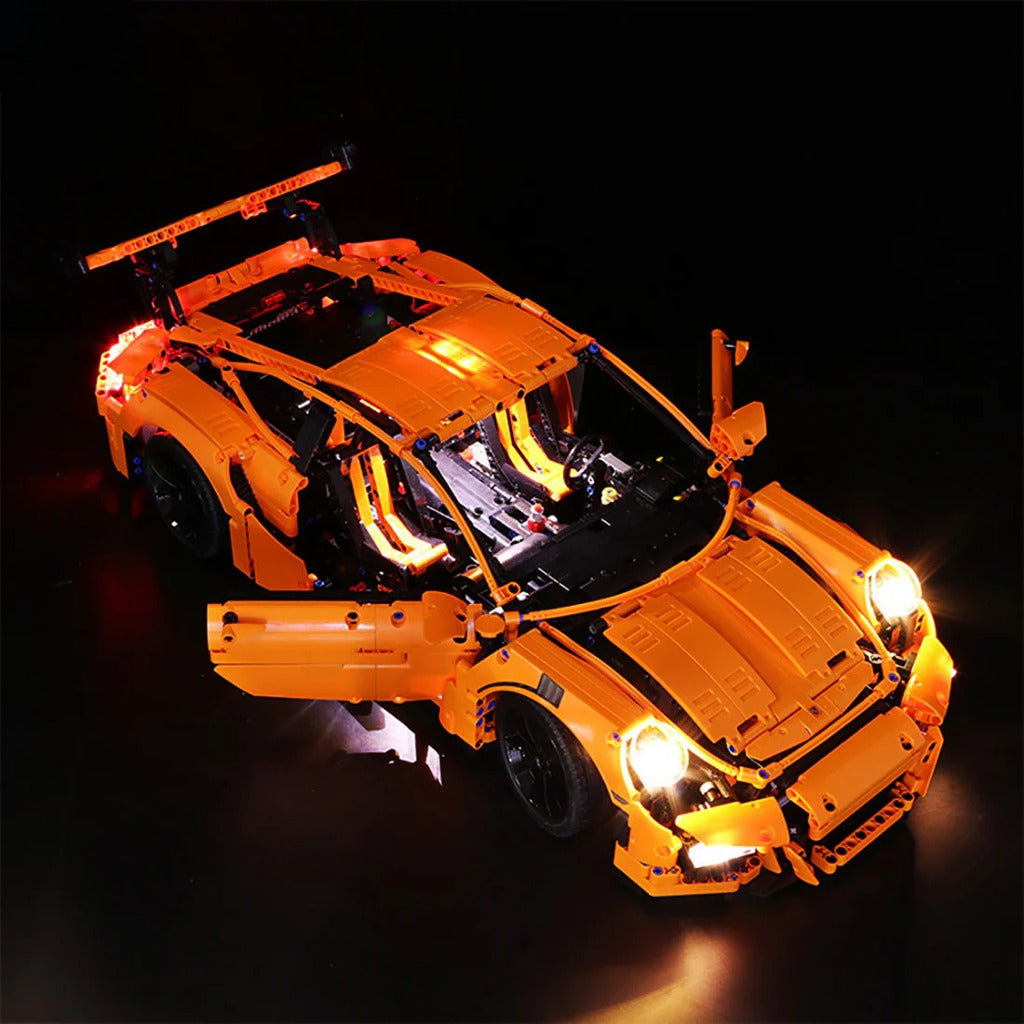 BrickBling Light Kit for LEGO Technic Porsche 911 GT3 RS 42056 - view 2