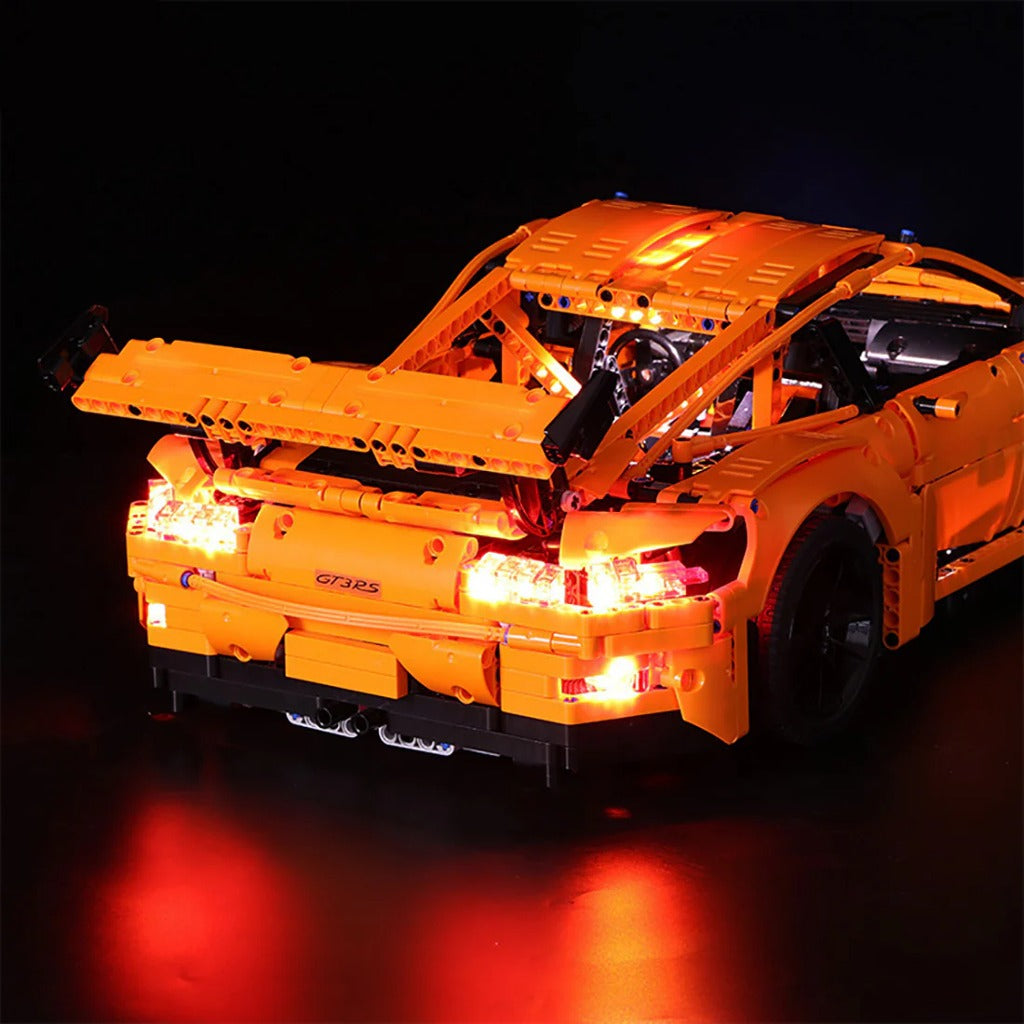 BrickBling Light Kit for LEGO Technic Porsche 911 GT3 RS 42056 - view 6