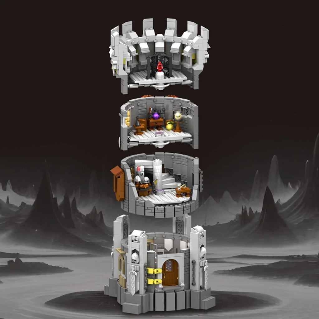 CBOX Middle Ages Wizard Tower (JD047) building set - view 2
