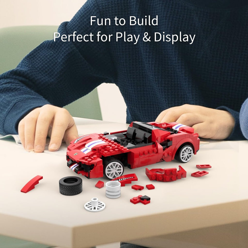 CaDA 488 Race Car (C51072W) building set - view 4