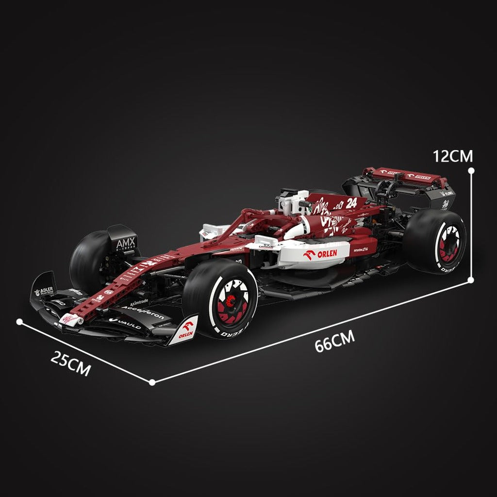 CaDA Alfa Romeo F1 Team Orlen C42 (C64005W) building set - view 3