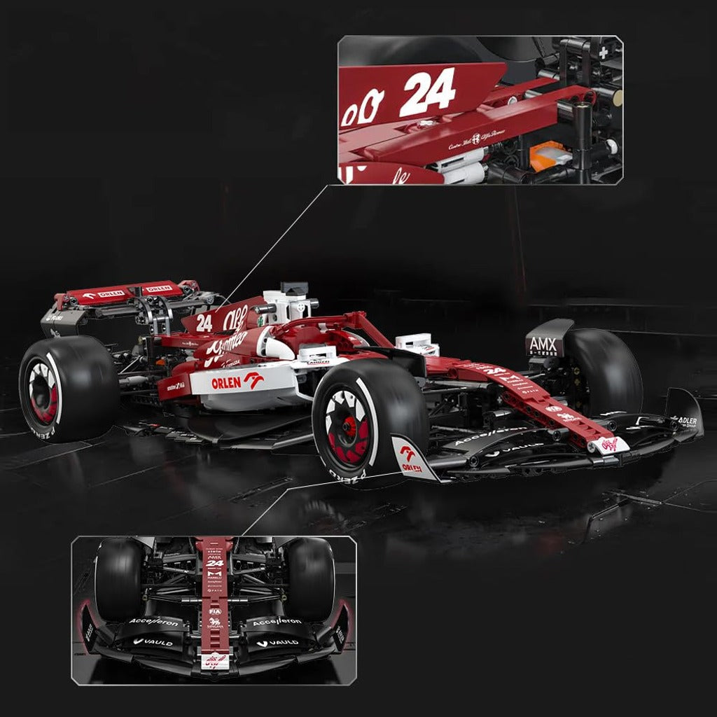 CaDA Alfa Romeo F1 Team Orlen C42 (C64005W) building set - view 7
