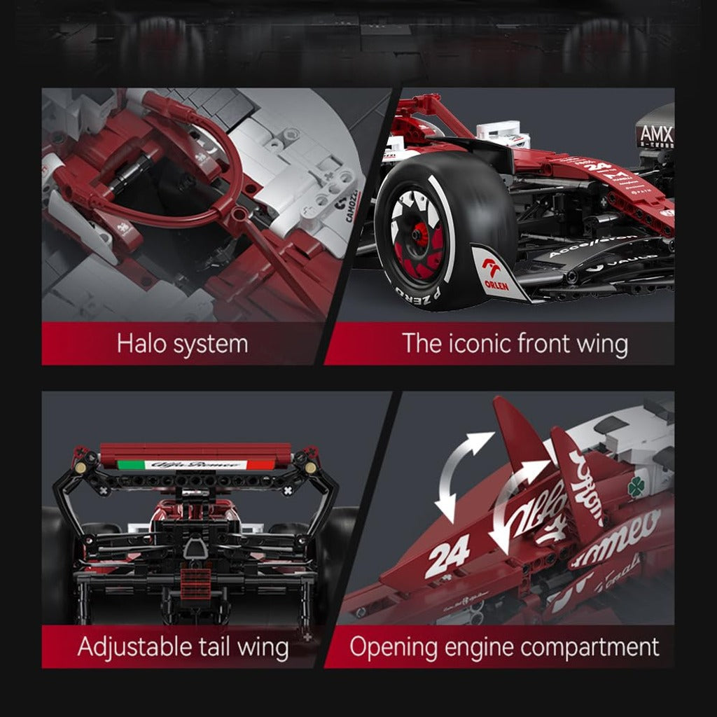 CaDA Alfa Romeo F1 Team Orlen C42 (C64005W) building set - view 9
