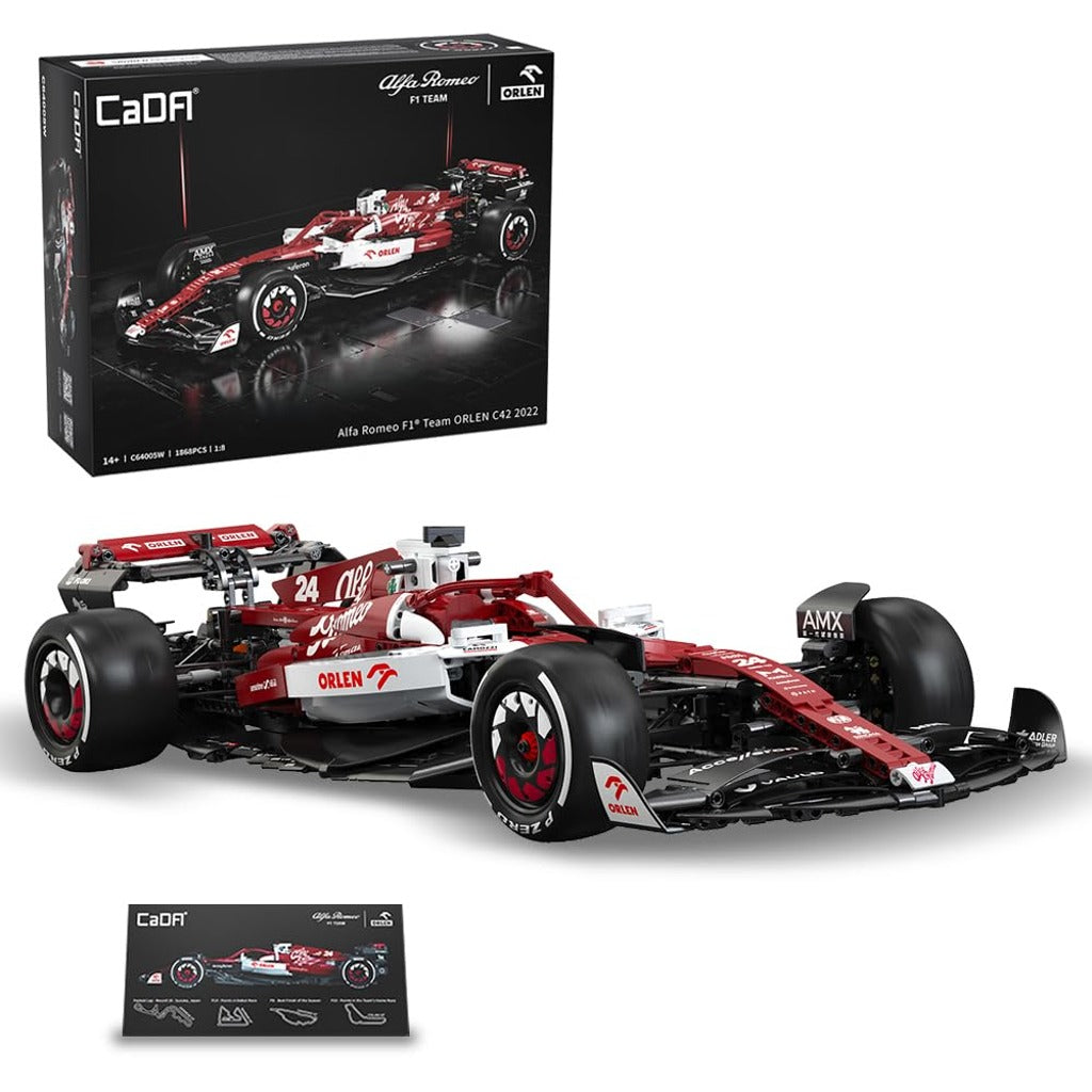 CaDA Alfa Romeo F1 Team Orlen C42 (C64005W) building set