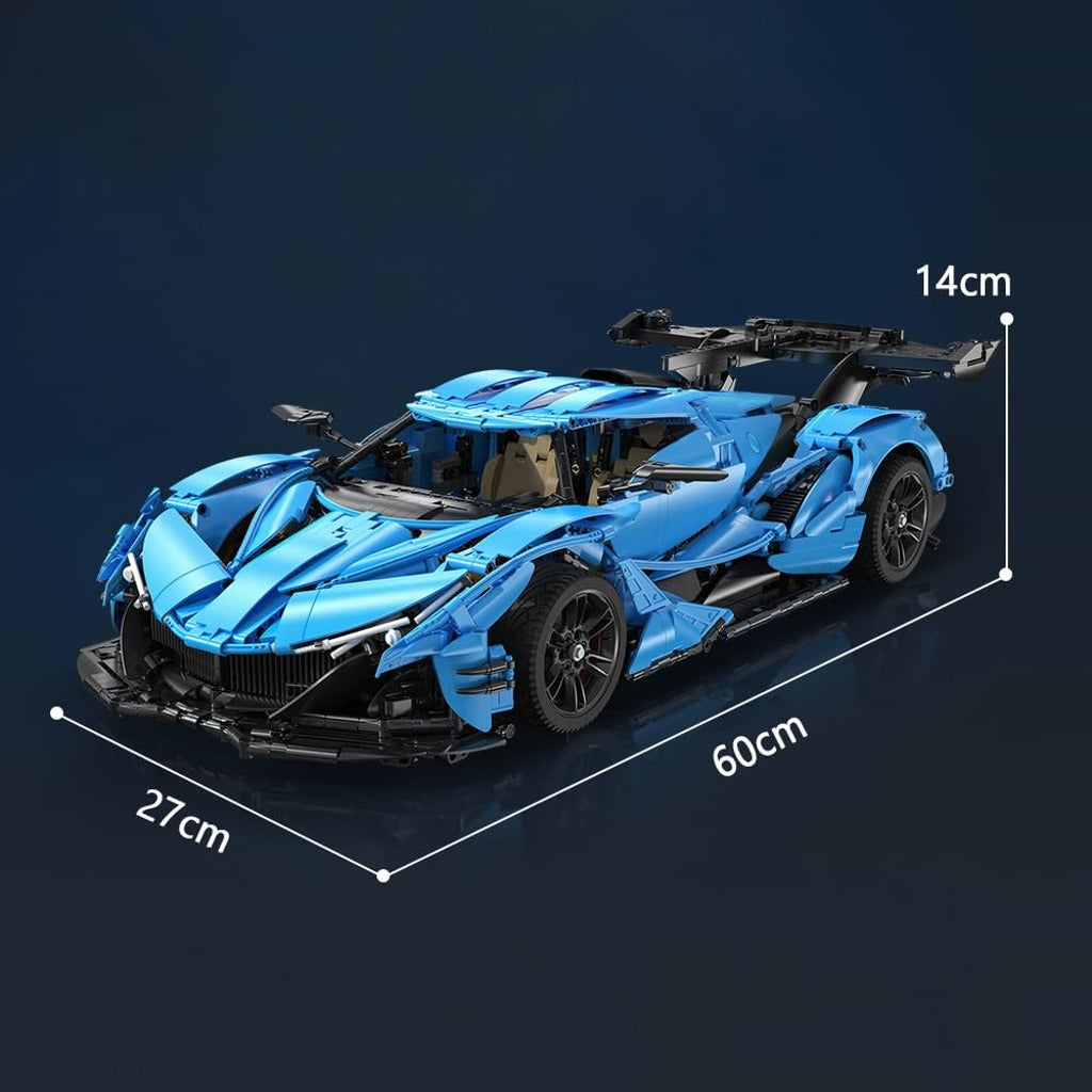 CaDA Apollo IE V12 Hypercar (C64003W) building set - view 3