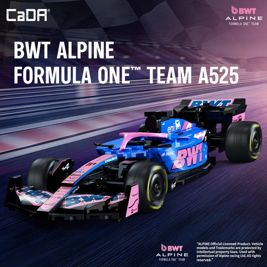 CaDA BWT ALPINE FORMULA ONE A525 (C55024W) building set