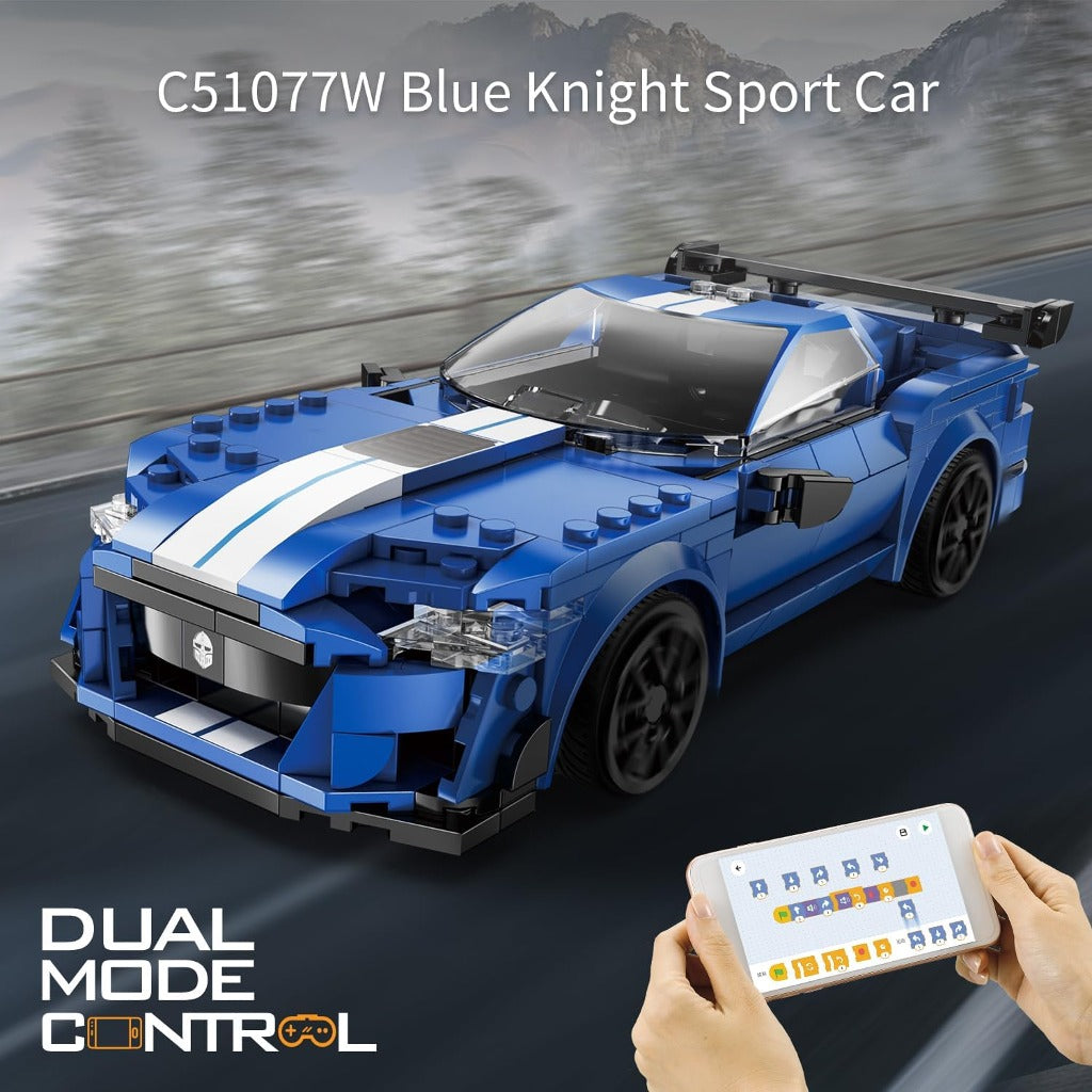 CaDA Blue Knight (C51077W) building set - view 2