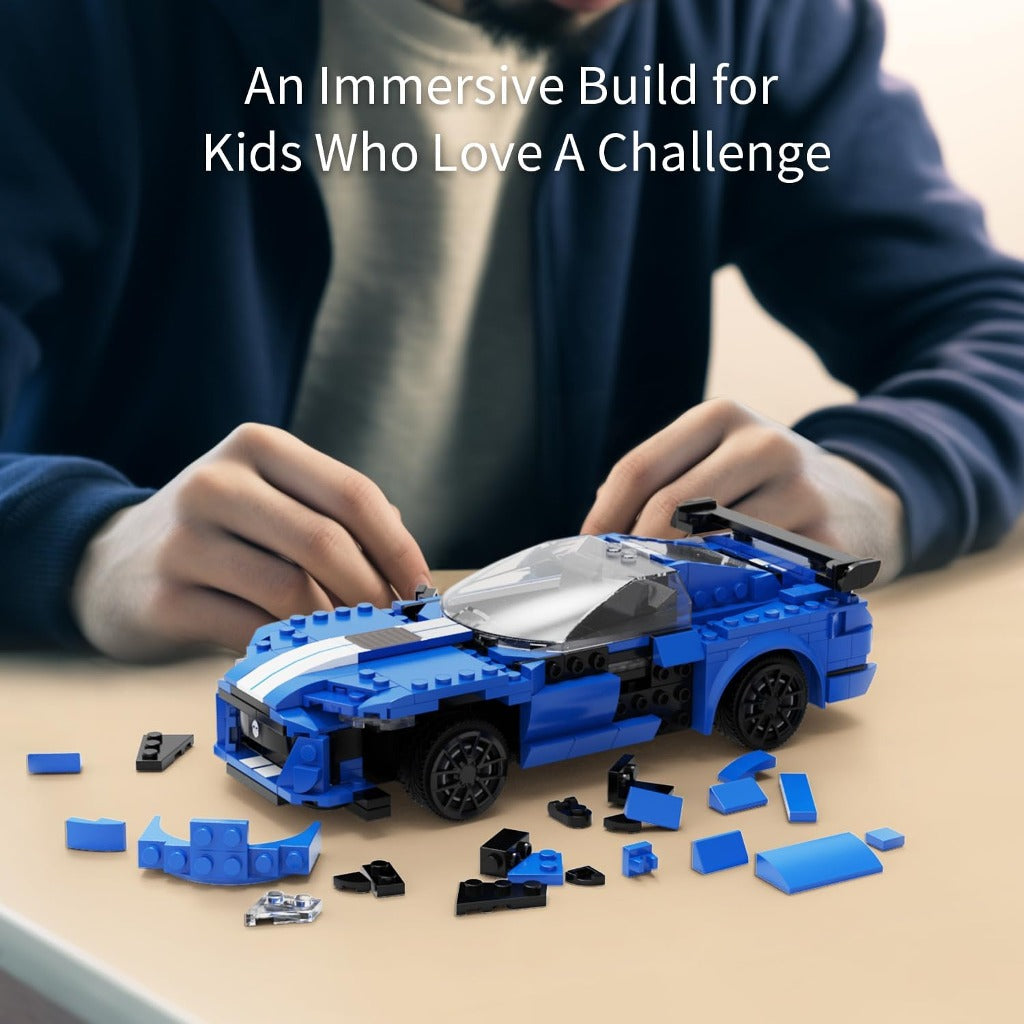 CaDA Blue Knight (C51077W) building set - view 4