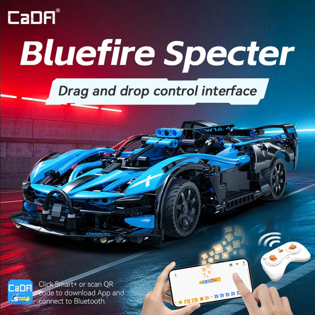 CaDA Bluefire Specter Car (C51302W) building set