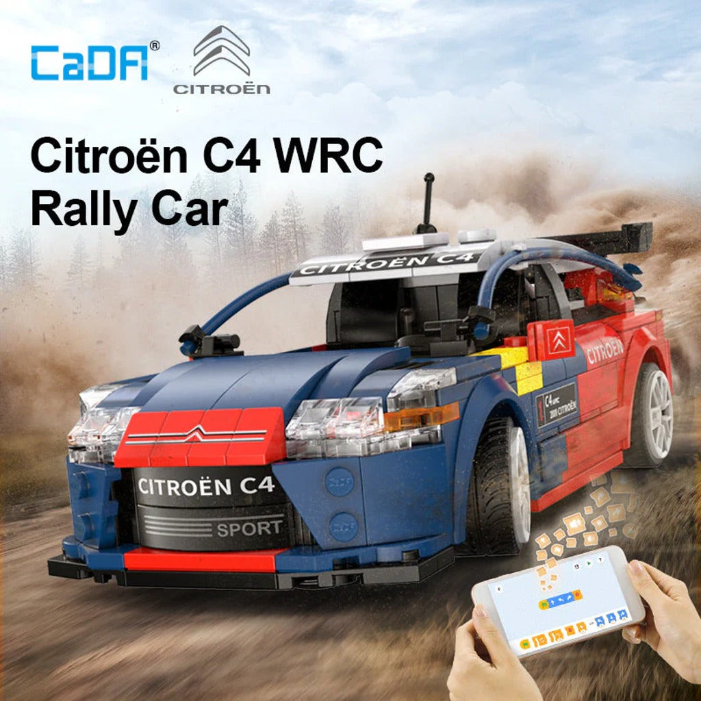 CaDA Citroen C4 WRC Rally Car (C51078W) building set