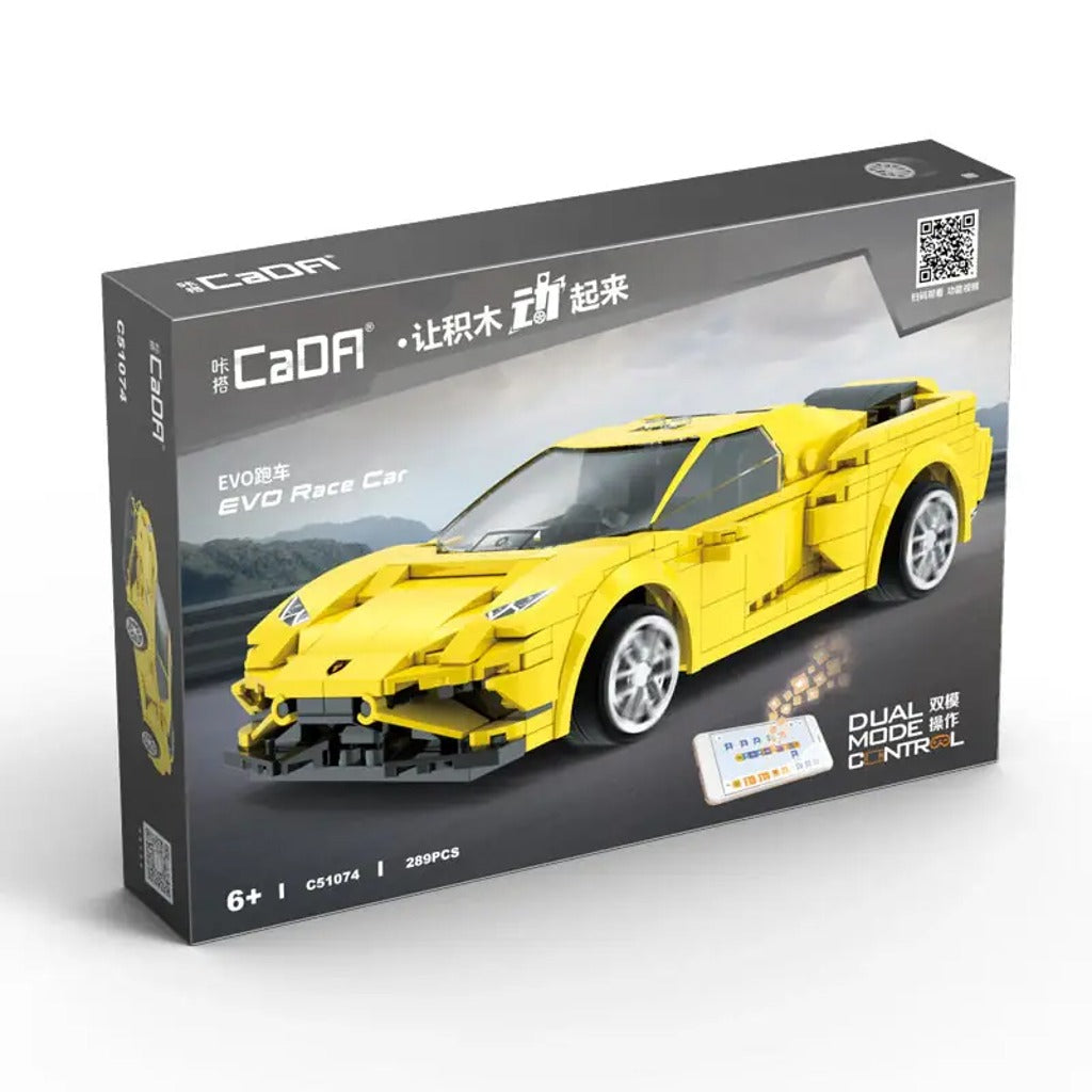 CaDA Evo Race Car (C51074W) building set - view 5