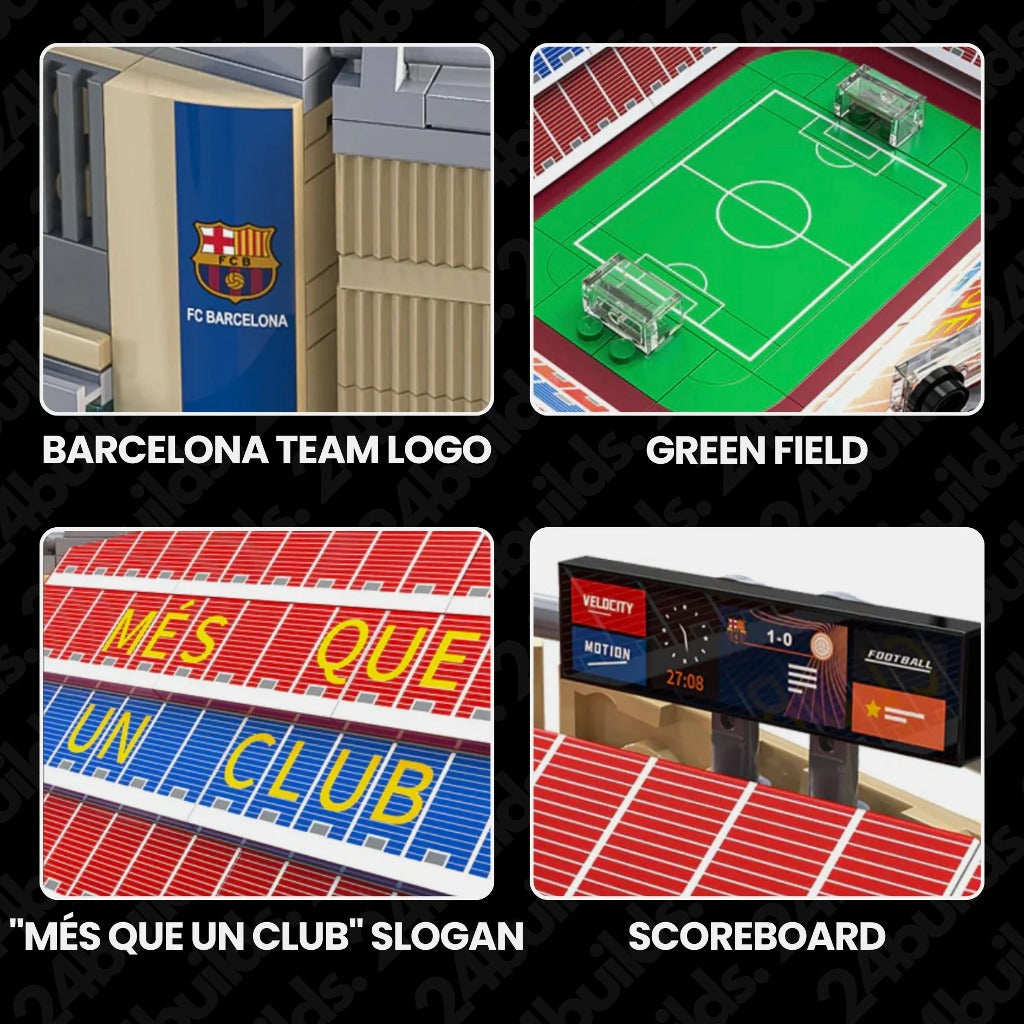 CaDA FC Barcelona Spotify Camp Nou (C66023W) building set - view 5