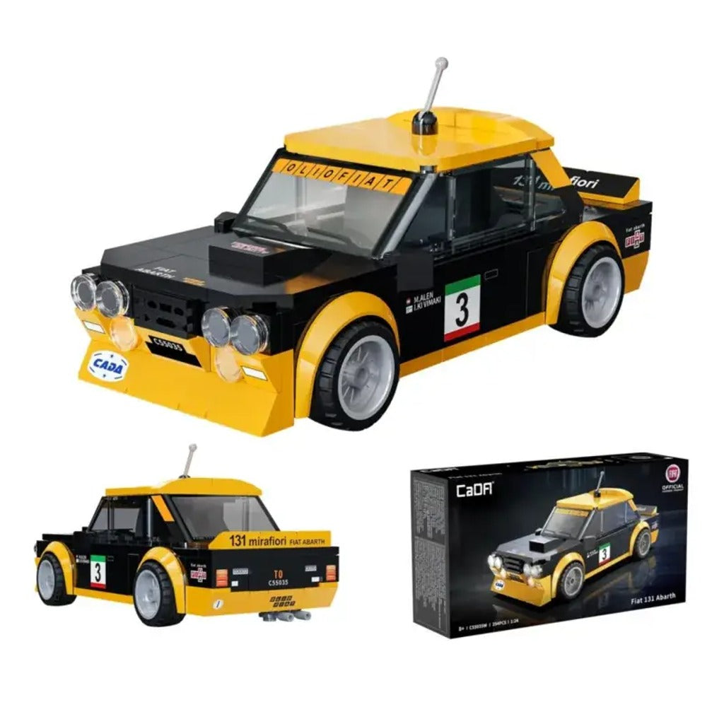 CaDA Fiat 131 Abarth Racing (C55035W) building set - view 2