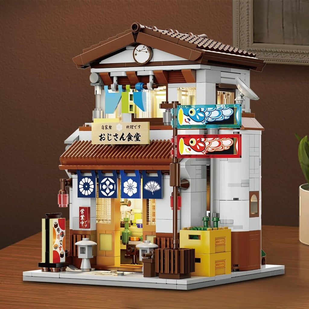CaDA Japanese Style Canteen (C66014W) building set - view 2