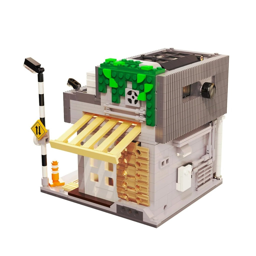 CaDA Japanese Summer Coffee House (C66007W) building set - view 3