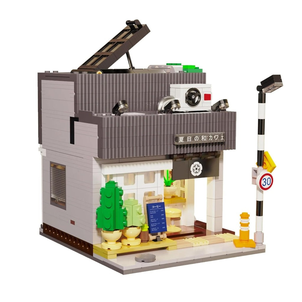 CaDA Japanese Summer Coffee House (C66007W) building set - view 4