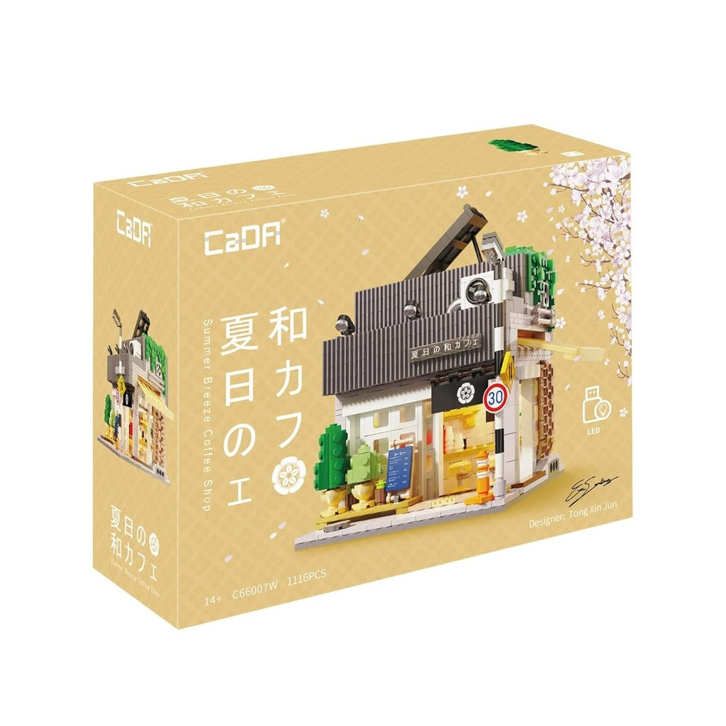 CaDA Japanese Summer Coffee House (C66007W) building set - view 7