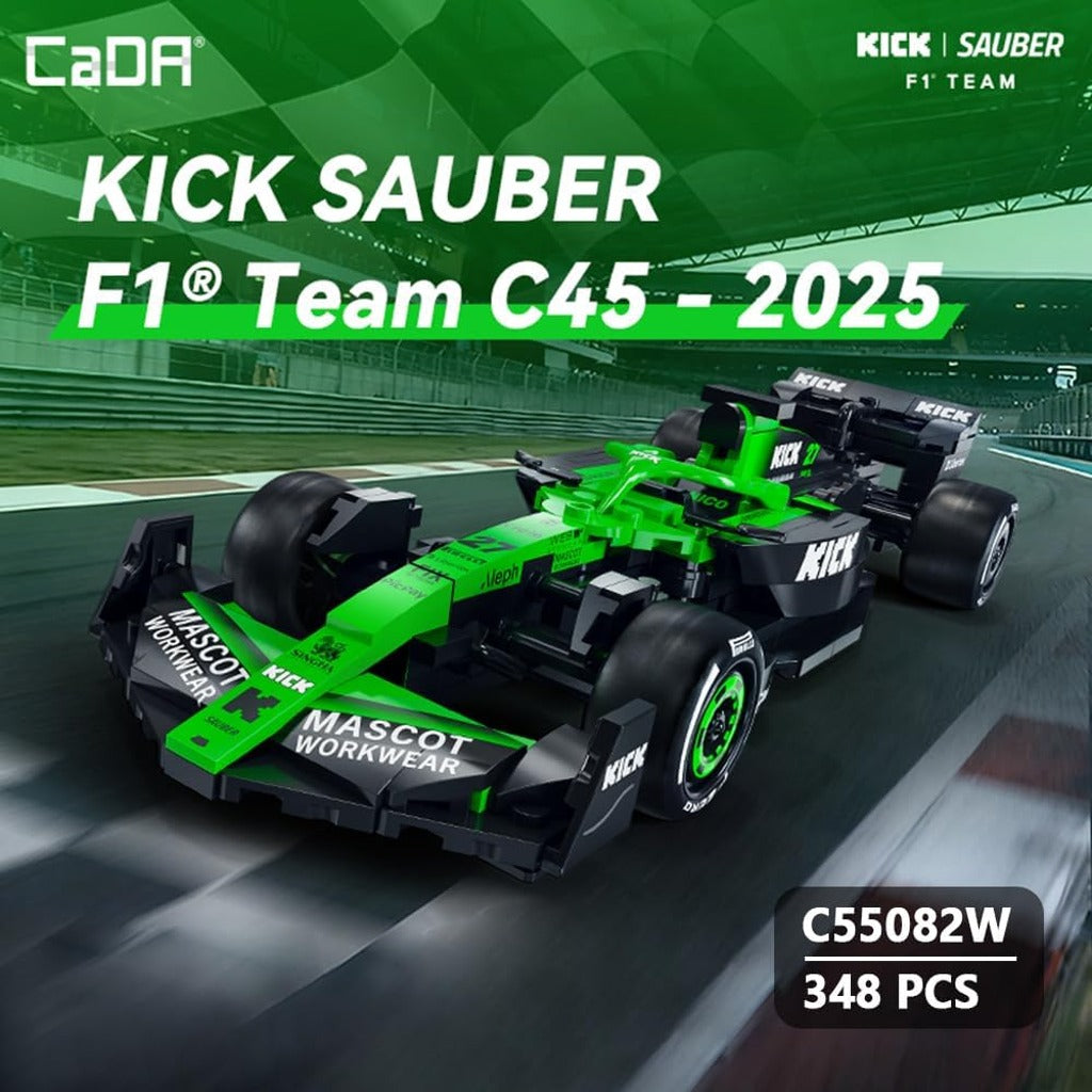 CaDA KICK SAUBER F1 Team C45 (C55082W) building set - view 3