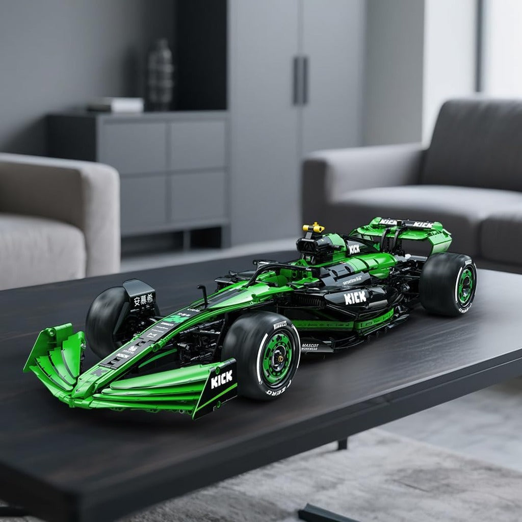CaDA 1:8 KICK Sauber F1 Team C44 (C64010W) building set - view 2