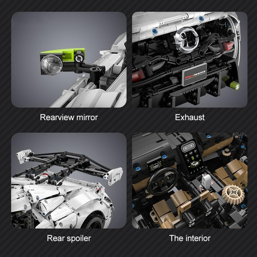 CaDA Koenigsegg Fantasma (C61048W) building set - view 7