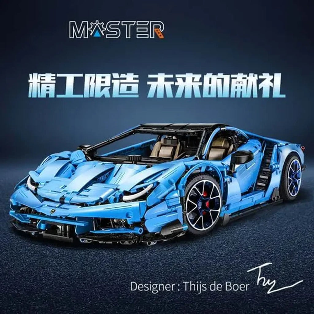 CaDA Lamborghini Centenario 1:8 (C61041W) building set - view 2