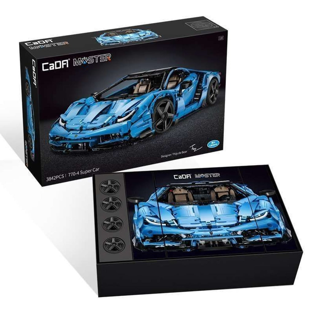 CaDA Lamborghini Centenario 1:8 (C61041W) building set - view 5