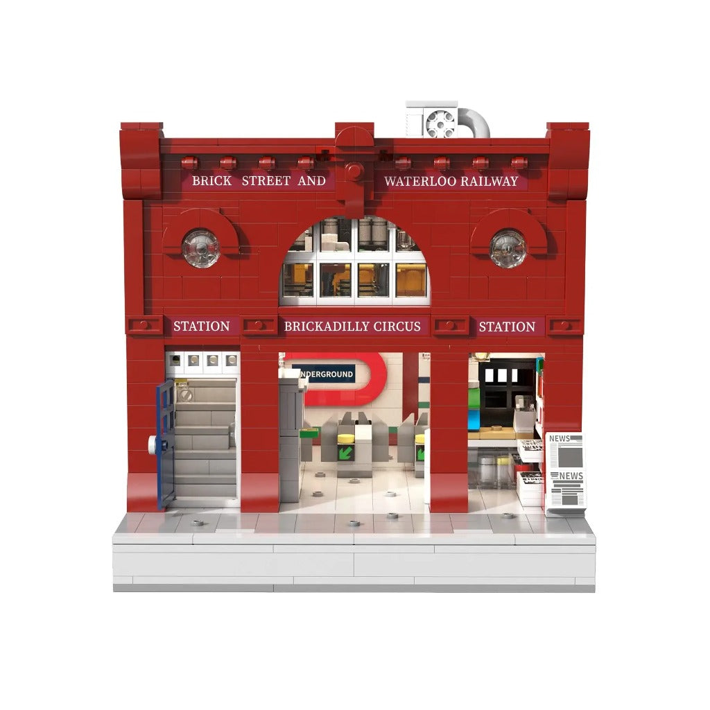 CaDA London Underground Station (C66008W) building set - view 2