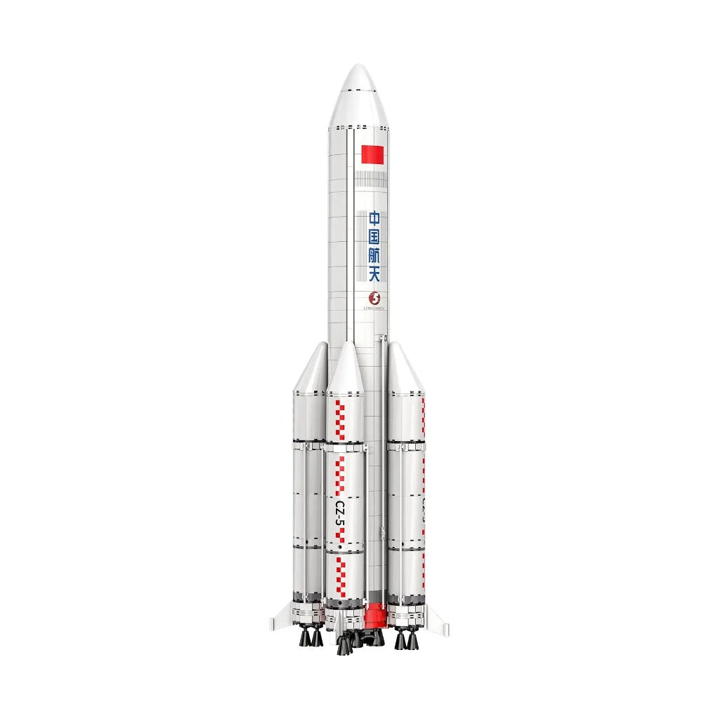 CaDA Long March 5 Launch Vehicle (C56032W) building set - view 3