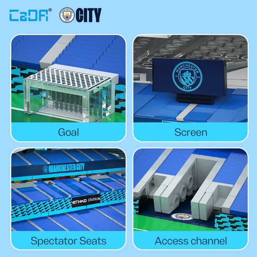 CaDA Manchester City Stadium (C66022W) building set - view 5