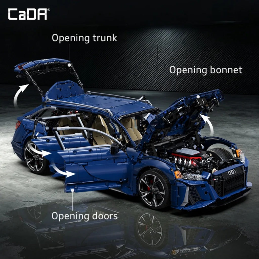 CaDA Master Audi RS6 Avant (C61515W) building set - view 7