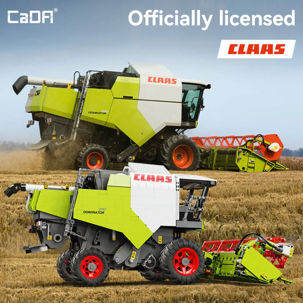 CaDA Master CLAAS Dominator 370 (C61508W) building set - view 3