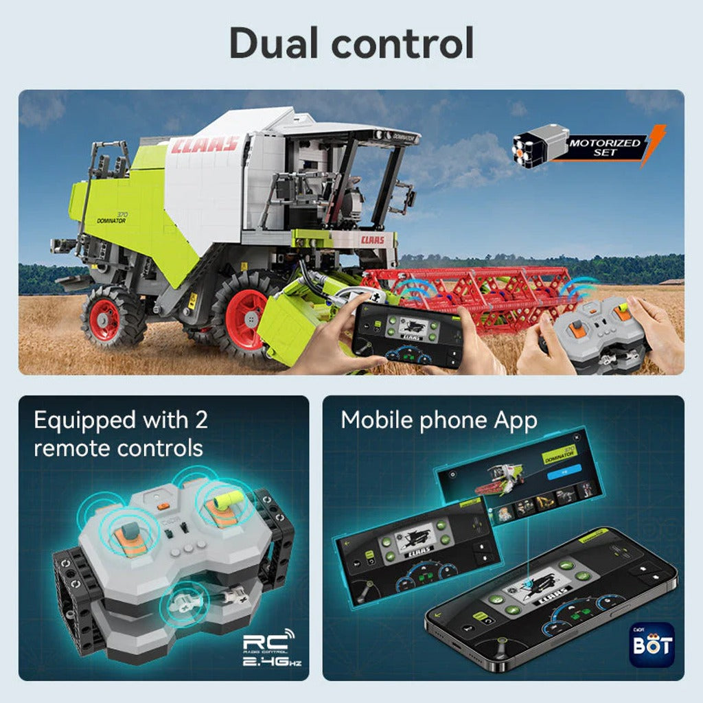 CaDA Master CLAAS Dominator 370 (C61508W) building set - view 6