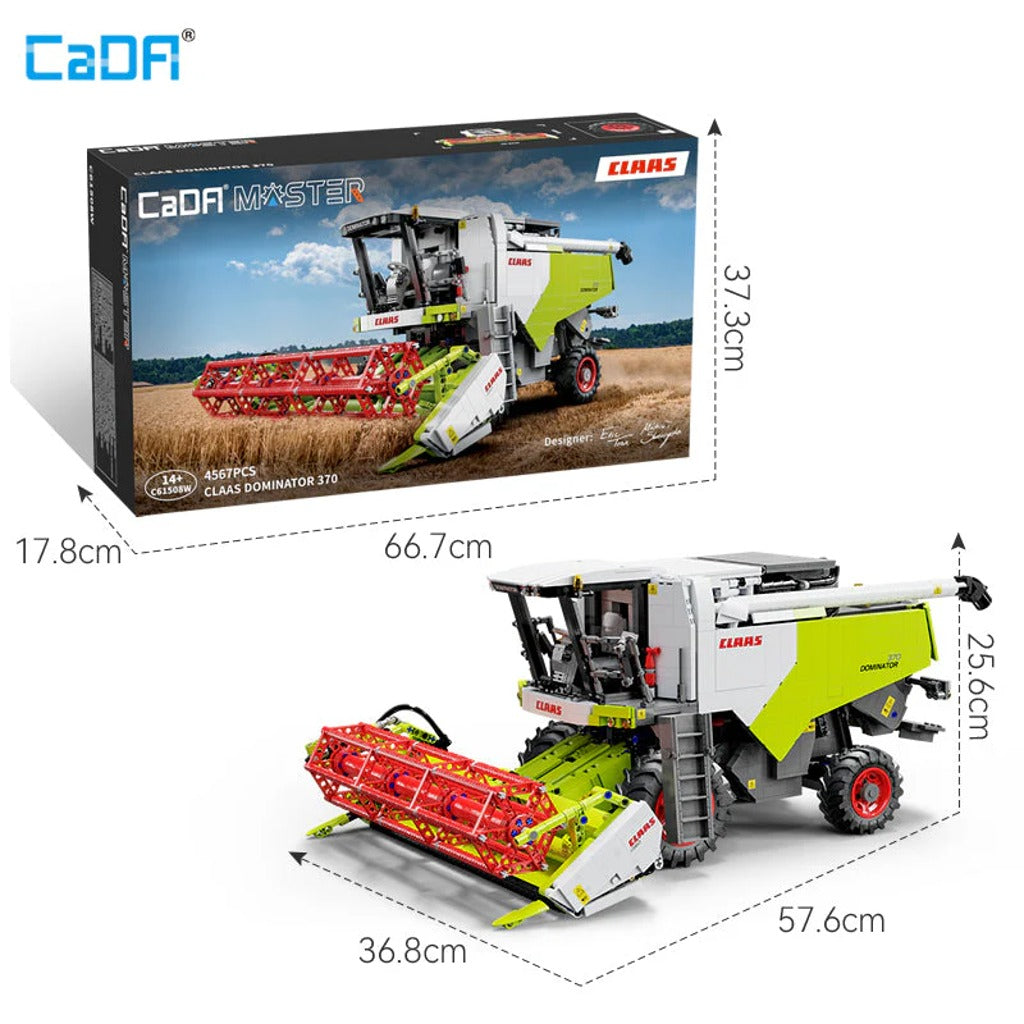 CaDA Master CLAAS Dominator 370 (C61508W) building set - view 7