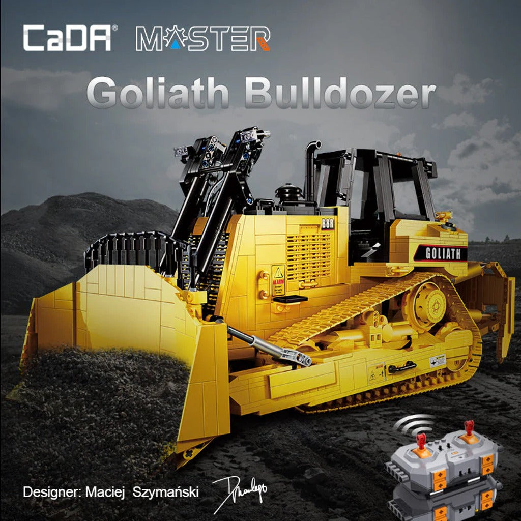 CaDA Master Goliath Bulldozer (C61056W) building set