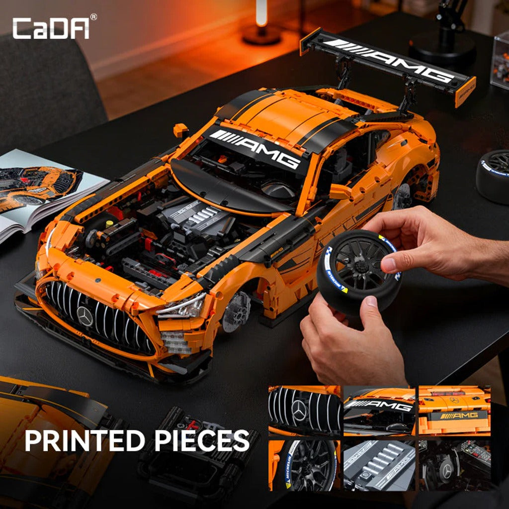 CaDA Master Mercedes-AMG GT3 (C64008W) building set - view 9